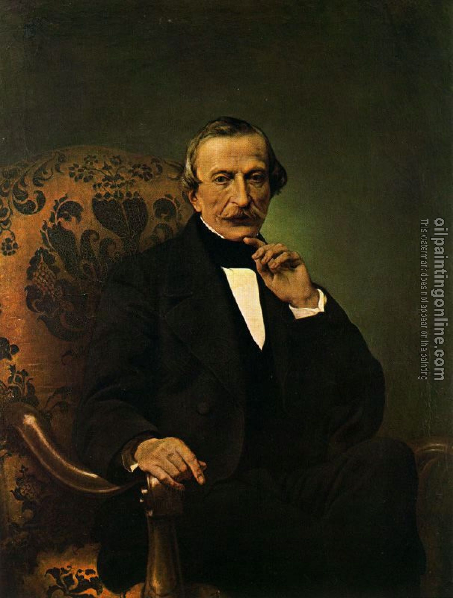 Francesco Hayez - Portrait of Massimo d' Azeglio